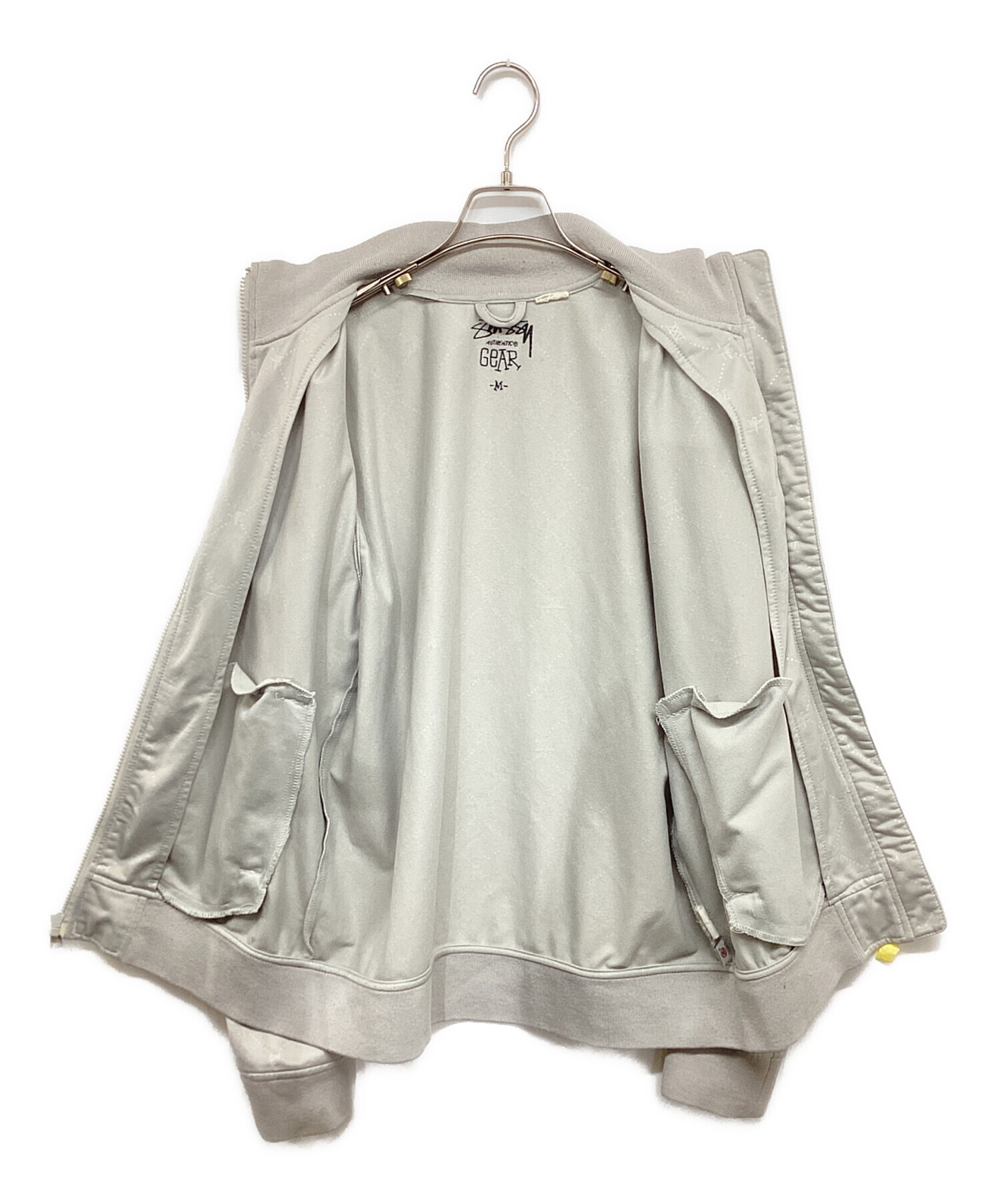 中古・古着通販】stussy (ステューシー) トラックジャケット ベージュ