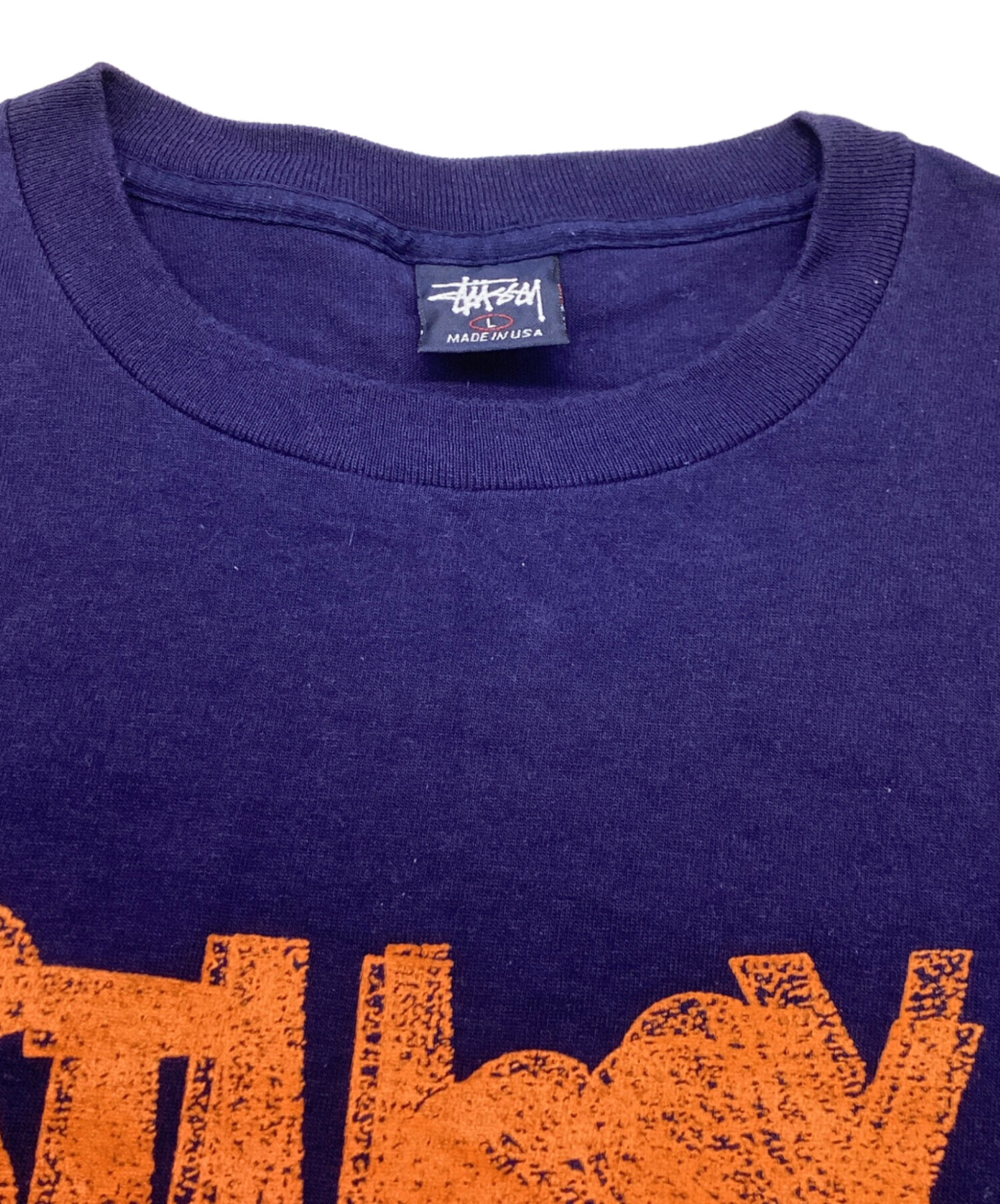 中古・古着通販】stussy (ステューシー) モーションロゴTシャツ 90