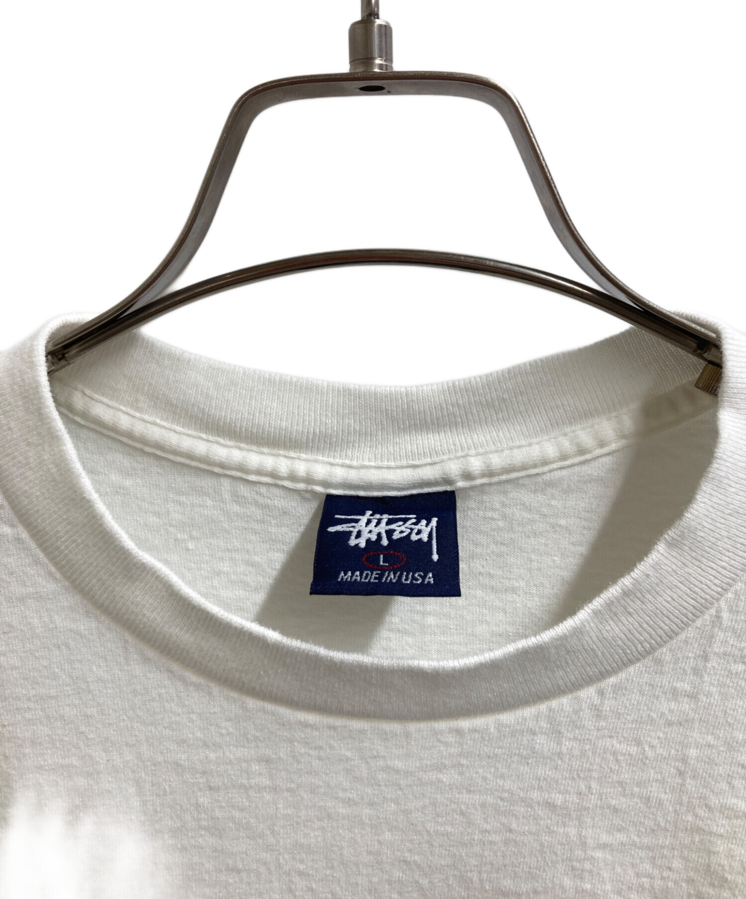 中古・古着通販】stussy (ステューシー) ストックロゴTシャツ 90's 紺