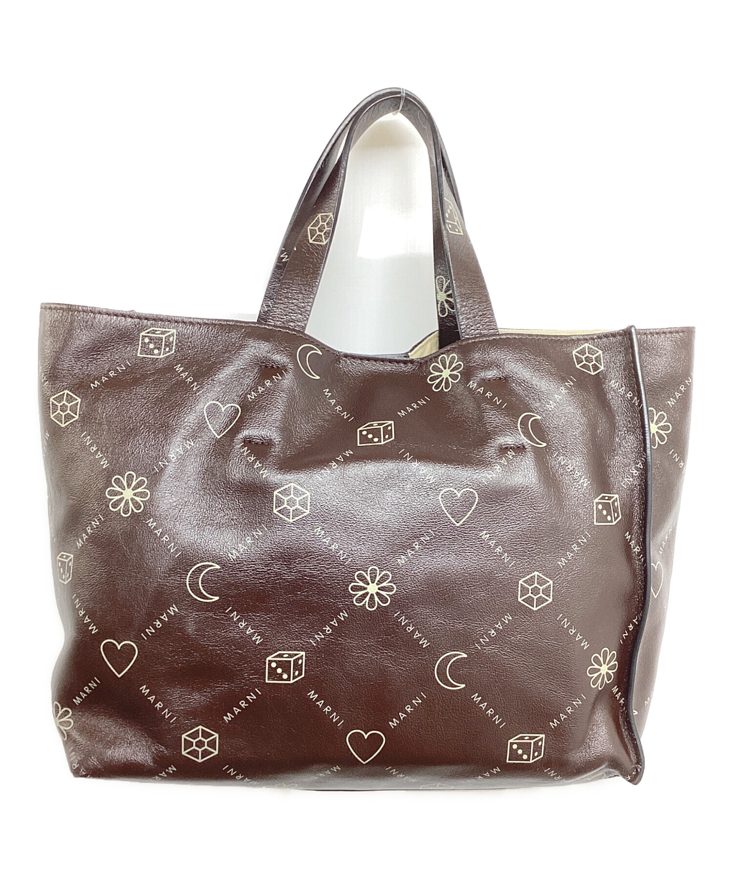 中古・古着通販】MARNI (マルニ) ロゴプリント2WAYバッグ SHMP0069U1