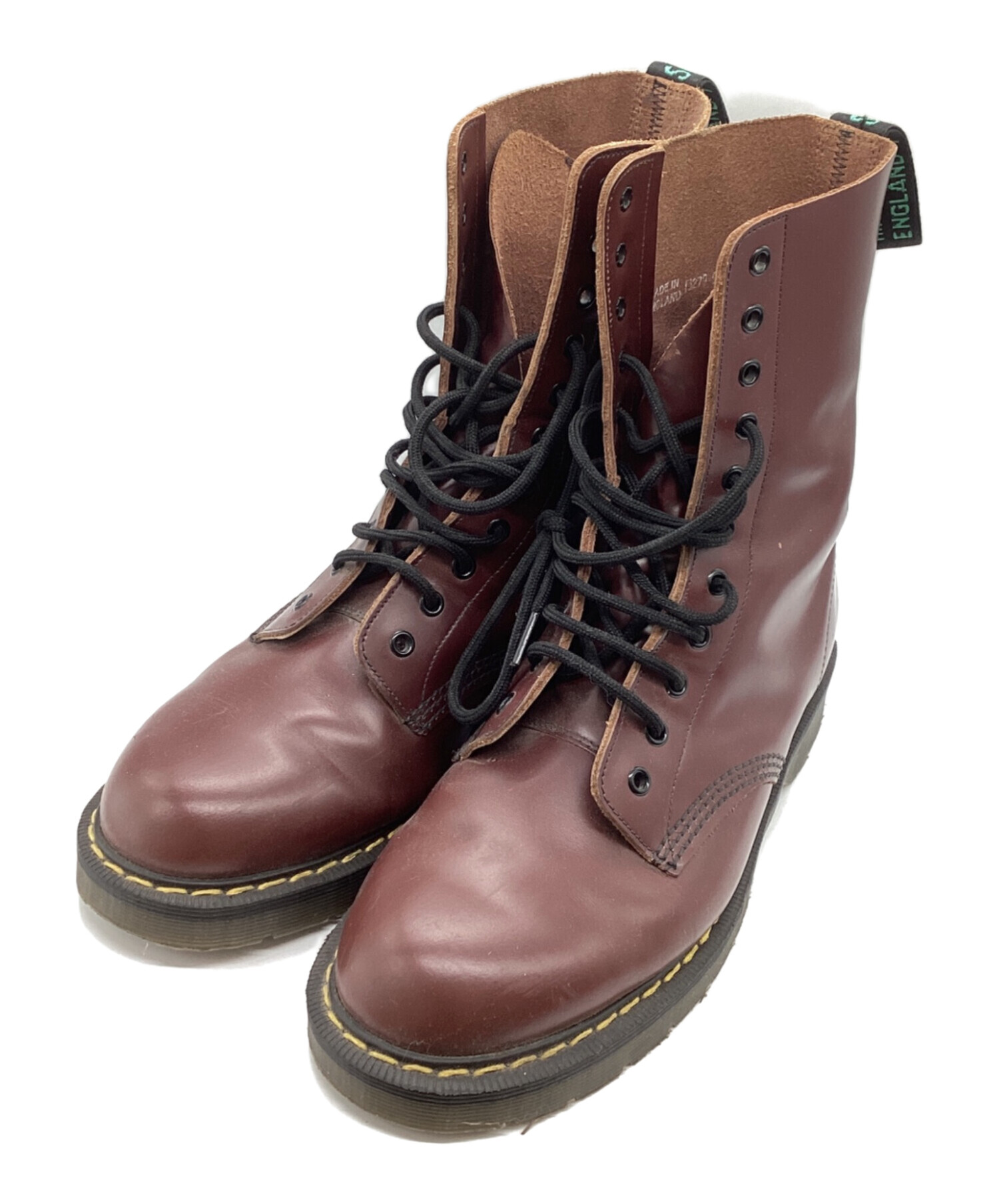 SOLOVAIR 11ホールブーツ　UK9 中古・古着通販】SOLOVAIR (ソロヴェアー) 11ホールブーツ ブラック