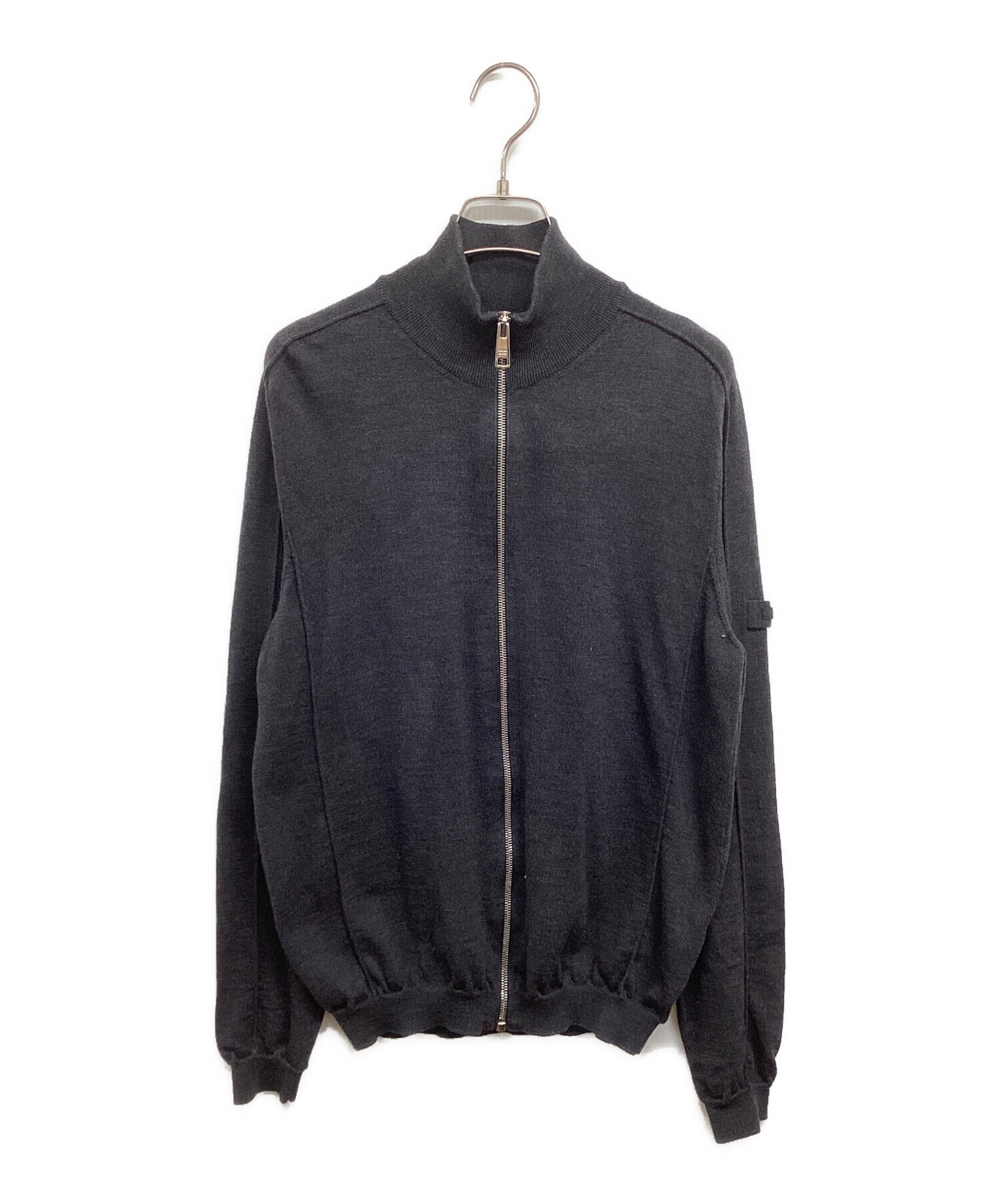 プラダ PRADA ウールジャケット グレー サイズ50