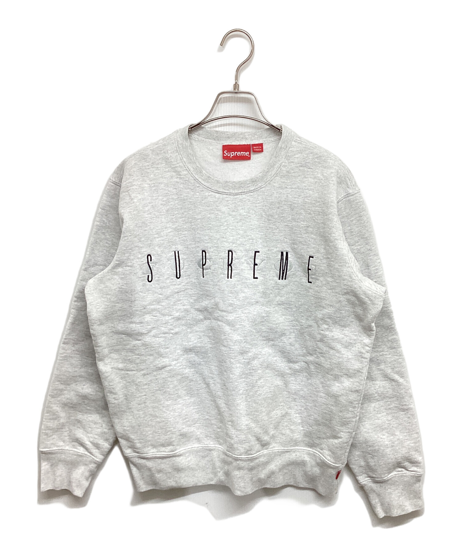 新品Supreme Fuck You Crewneck グレー S 新品Supreme Fuck You