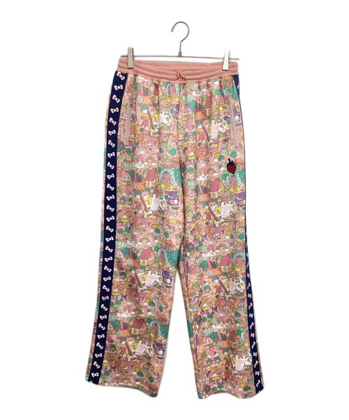 heihei ハローキティ チェック柄 トラックパンツ heihei ハローキティ チェック柄 トラックパンツ HEIHEI ハロー