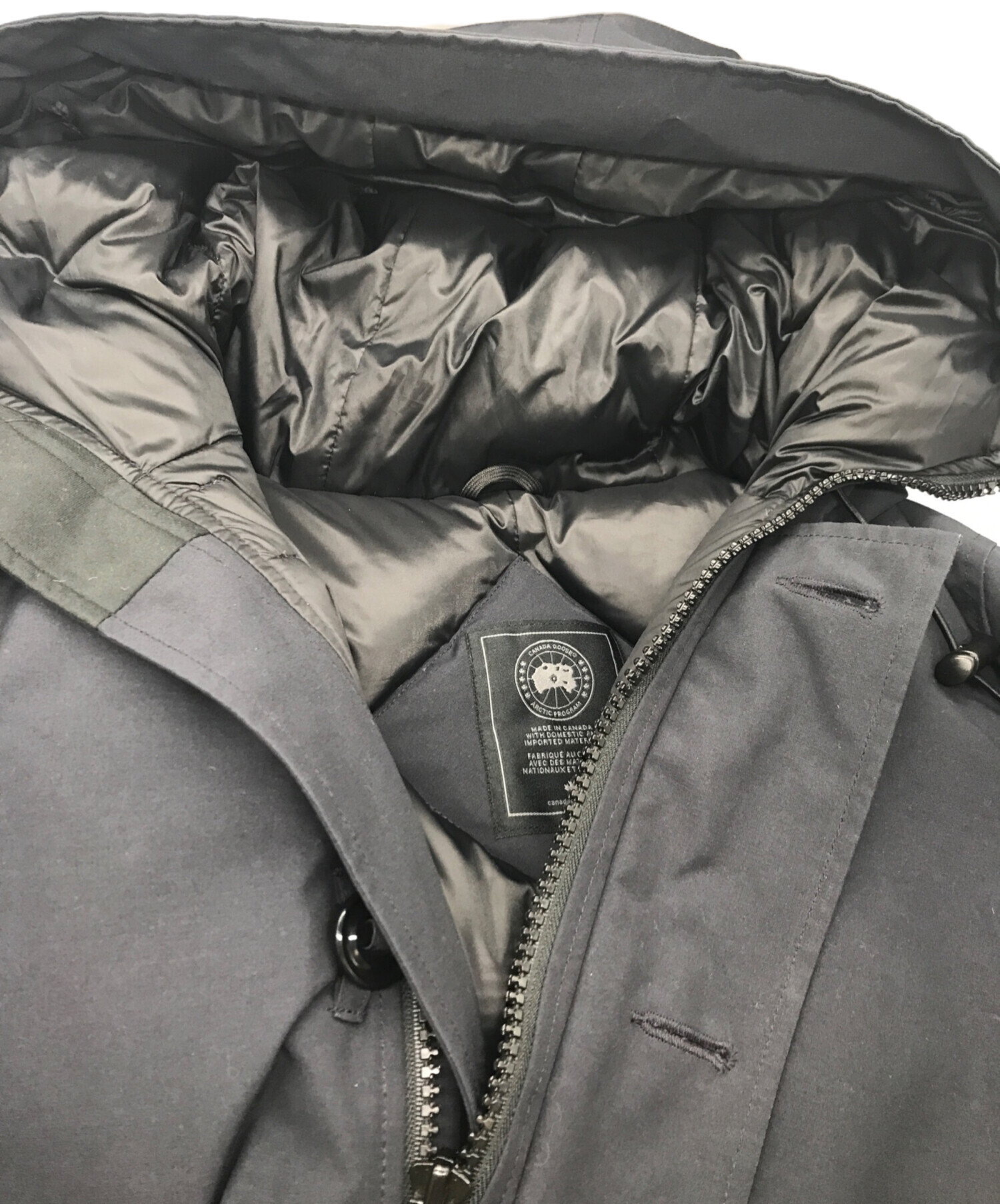 中古・古着通販】CANADA GOOSE (カナダグース) CHATEAU PARKA BLACK