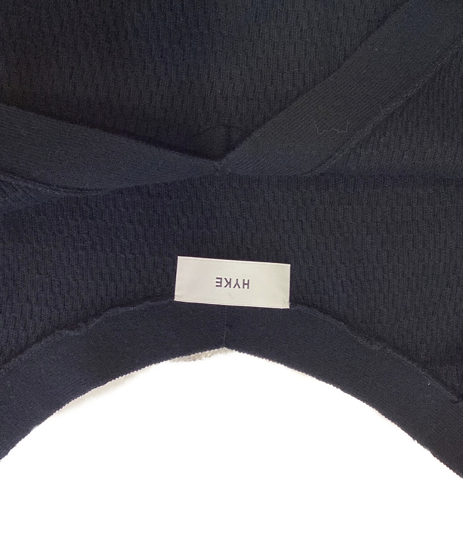 中古・古着通販】HYKE (ハイク) C/C KNIT THERMAL BUSTIER TOP