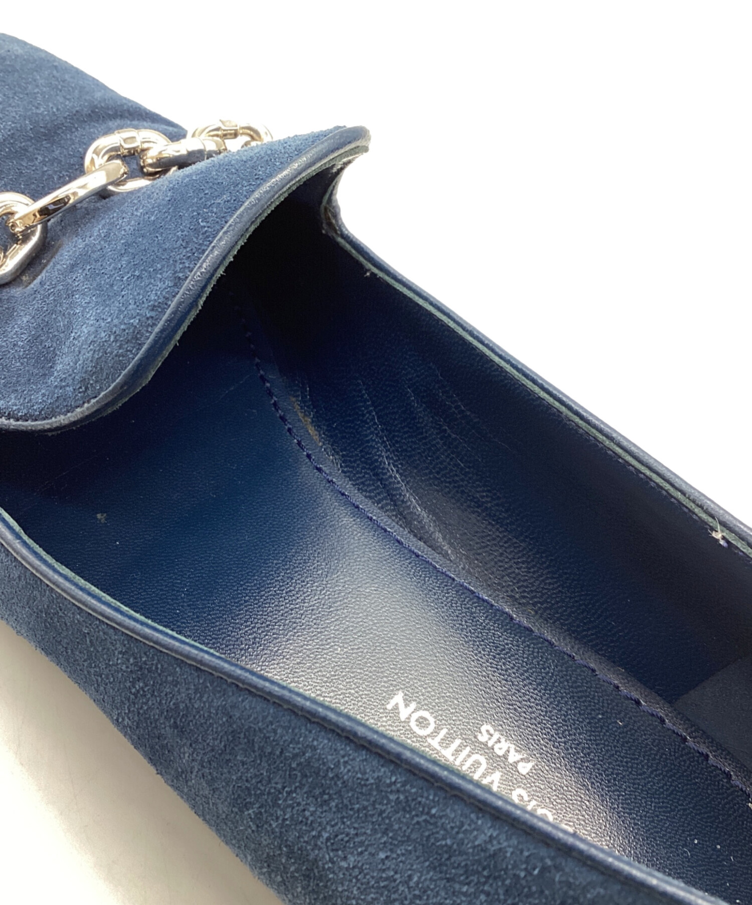中古・古着通販】LOUIS VUITTON (ルイ ヴィトン) スエード チェーン LV