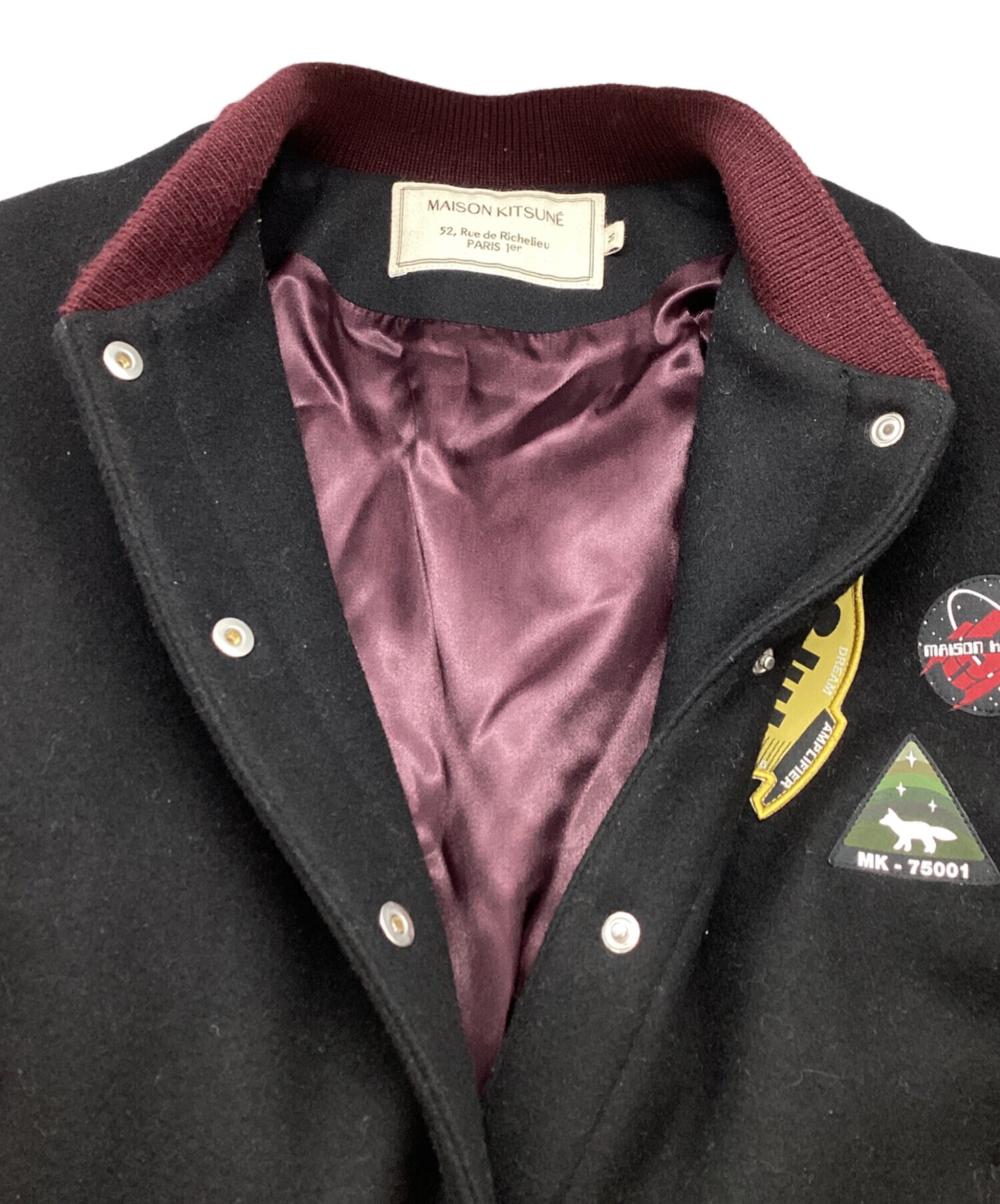 中古・古着通販】maison kitsune (メゾンキツネ) ウールスタジャン KWL