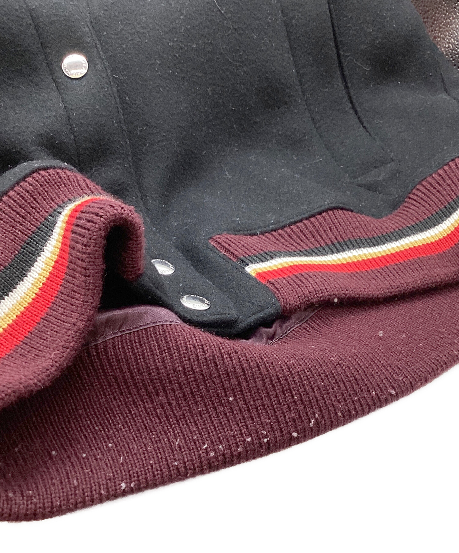 中古・古着通販】maison kitsune (メゾンキツネ) ウールスタジャン KWL