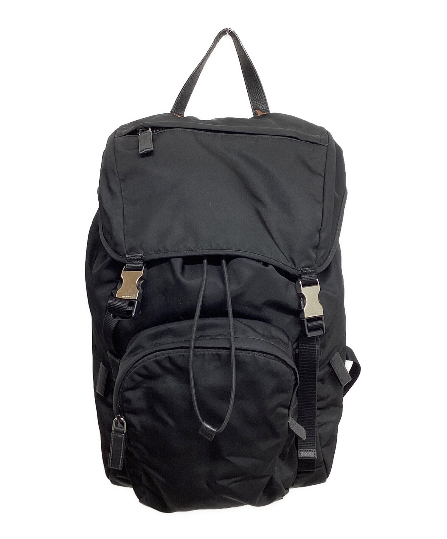 中古・古着通販】PRADA (プラダ) ナイロンリュック / 2VZ135 ブラック 