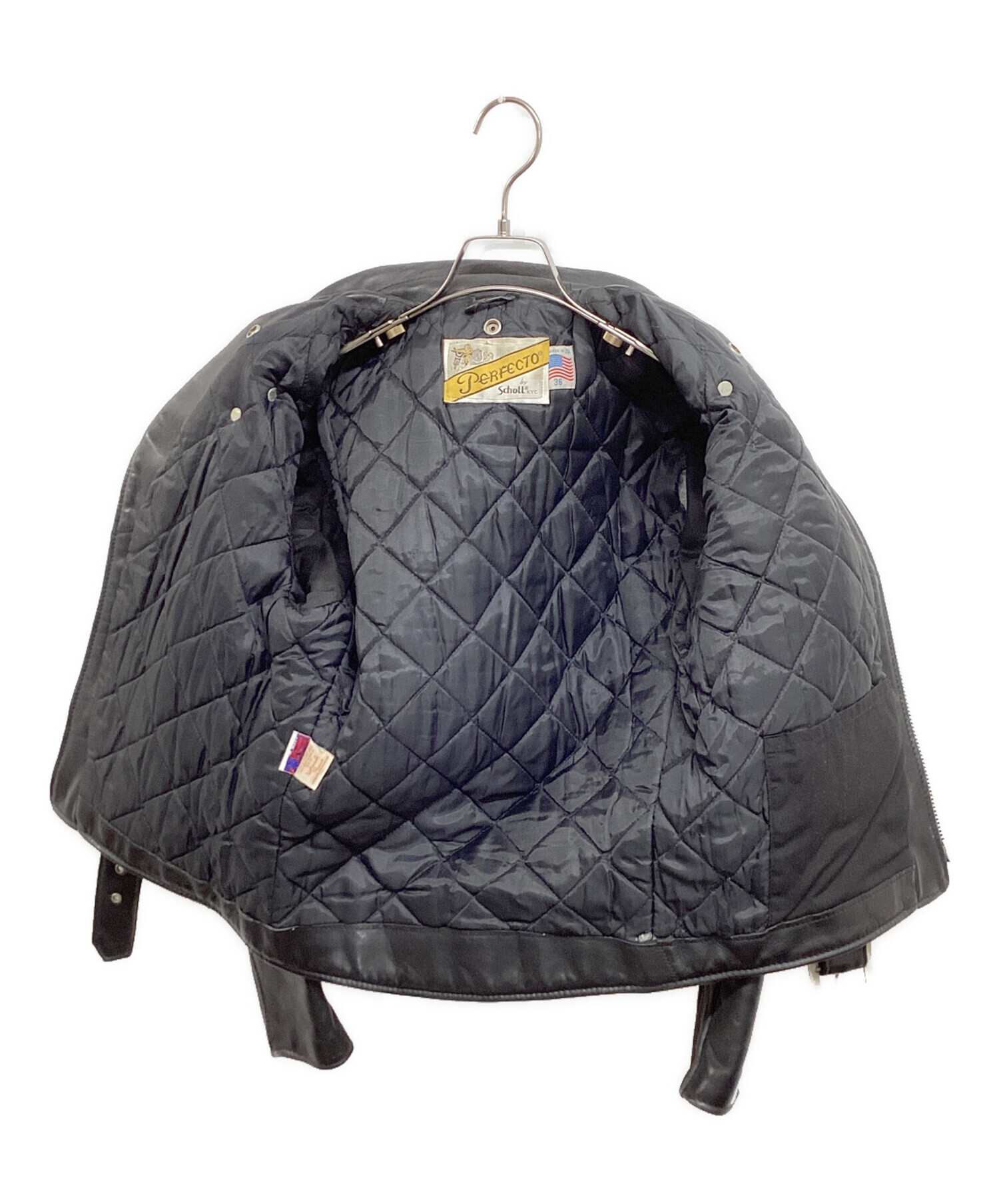 中古・古着通販】Schott (ショット) ダブルライダースジャケット