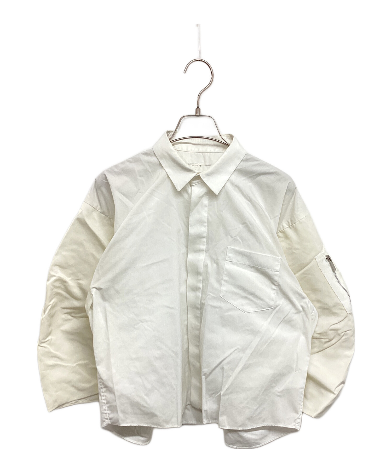 中古・古着通販】sacai (サカイ) Cotton Poplin x Nylon Twill Shirt