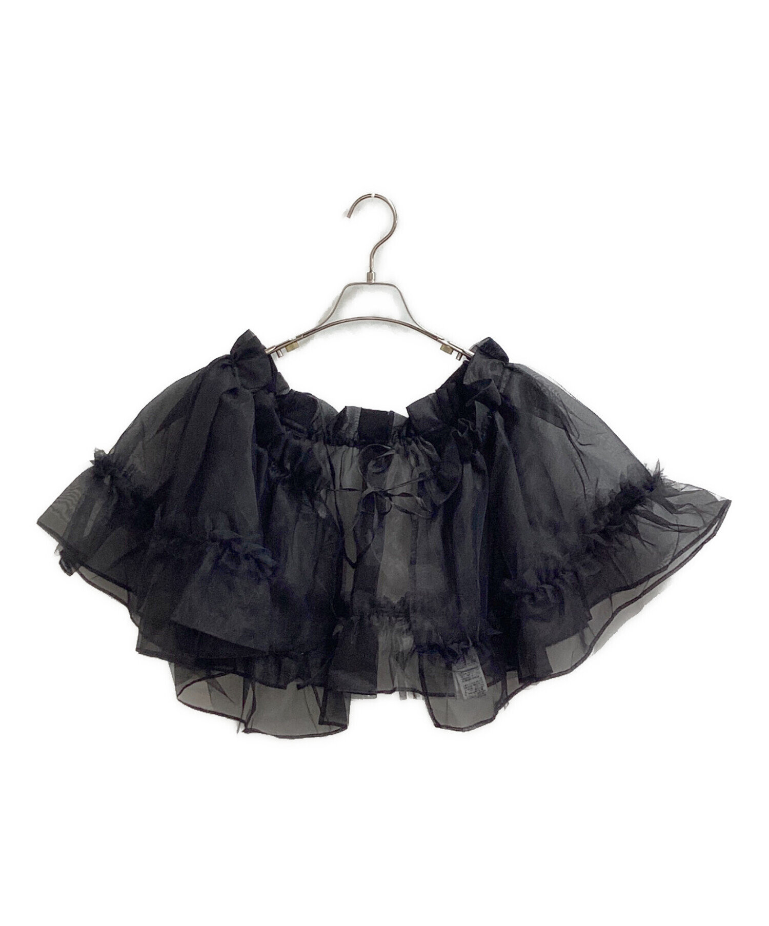 中古・古着通販】yae (ヤエ) Tulle peplum belt / チュールペプラム