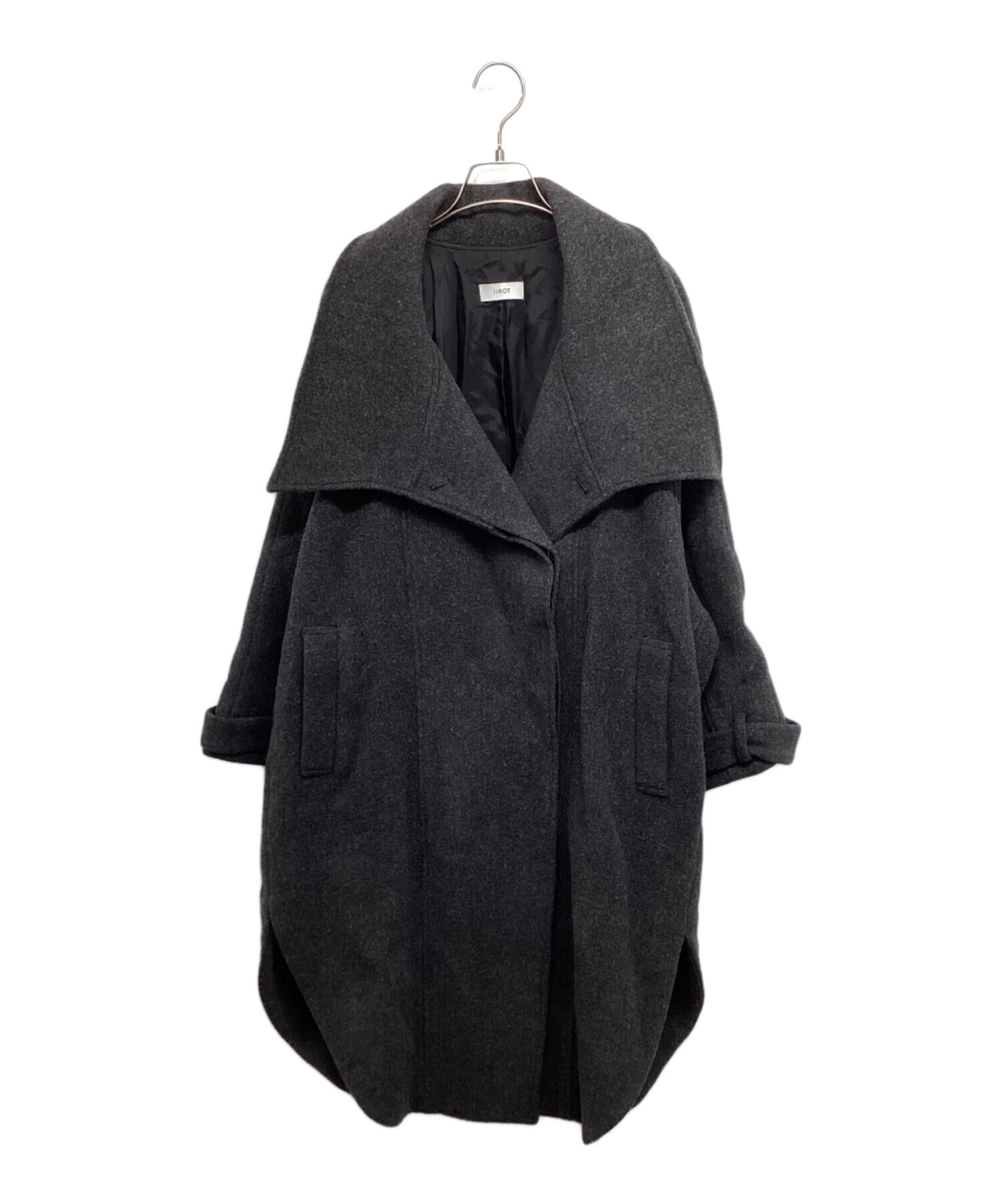 中古・古着通販】IIROT (イロット) オーバーサイズコート 019-WC05