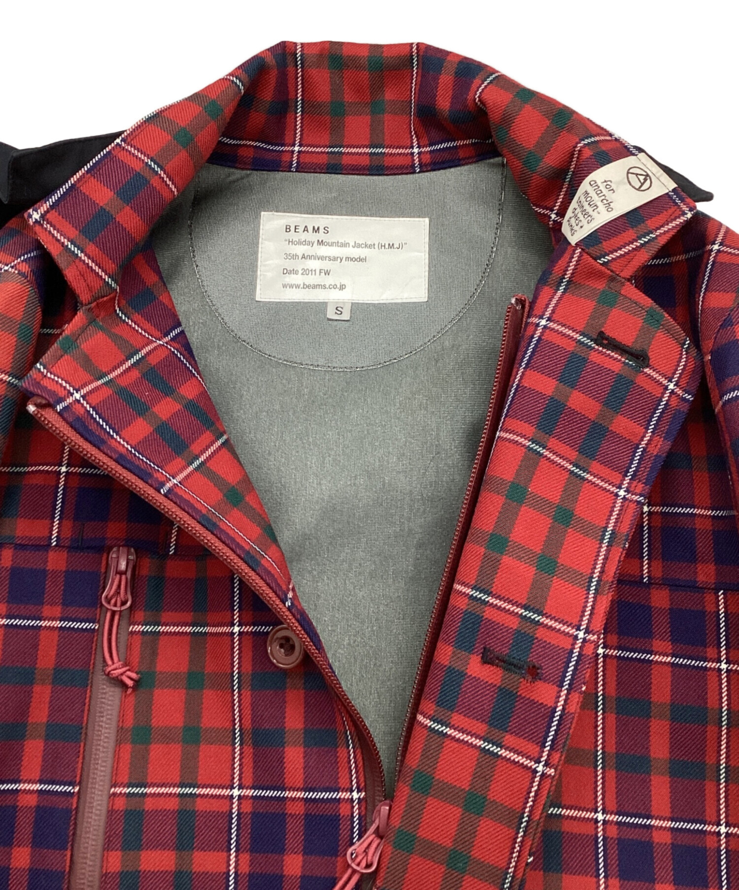 BEAMS × MOUNTAIN RESEARCH マウンテンジャケット MOUNTAIN RESEARCH x BEAMS マウンテンリサーチ 別注 35th Holiday