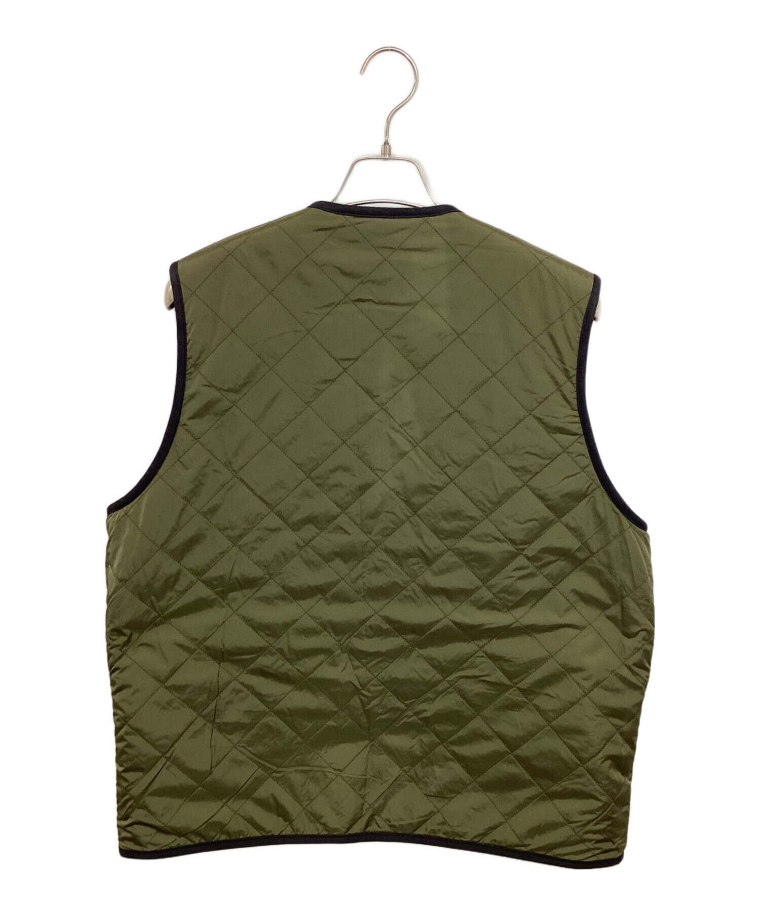 Barbour 別注green labelベスト リバーシブル 中古・古着通販】Barbour (バブアー) green label relaxing (グリーン