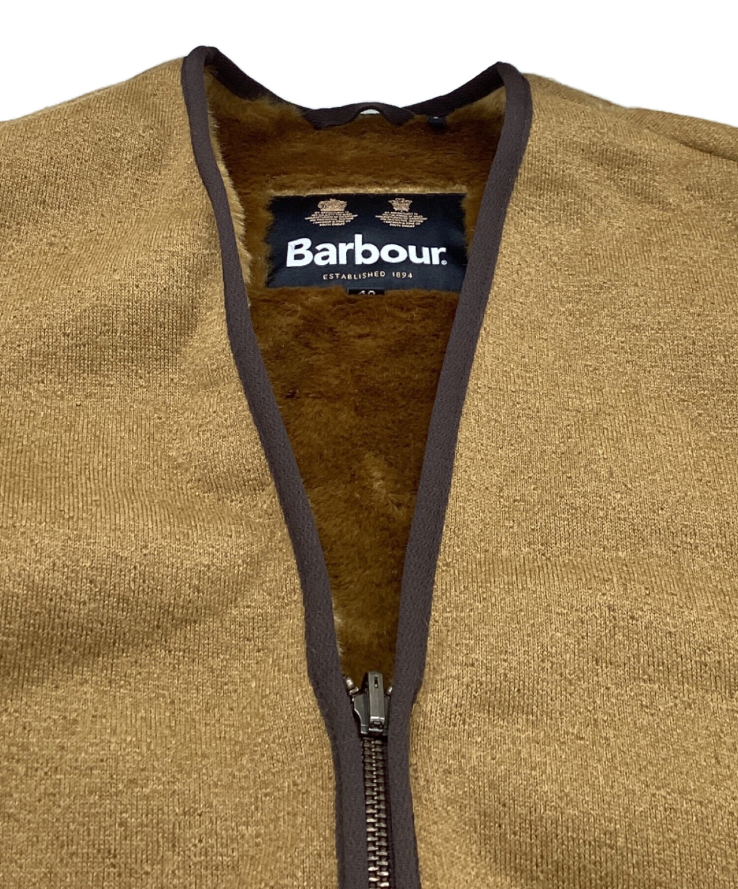 中古・古着通販】Barbour Warm Pile Waistcoat Zip-In Liner Vest 