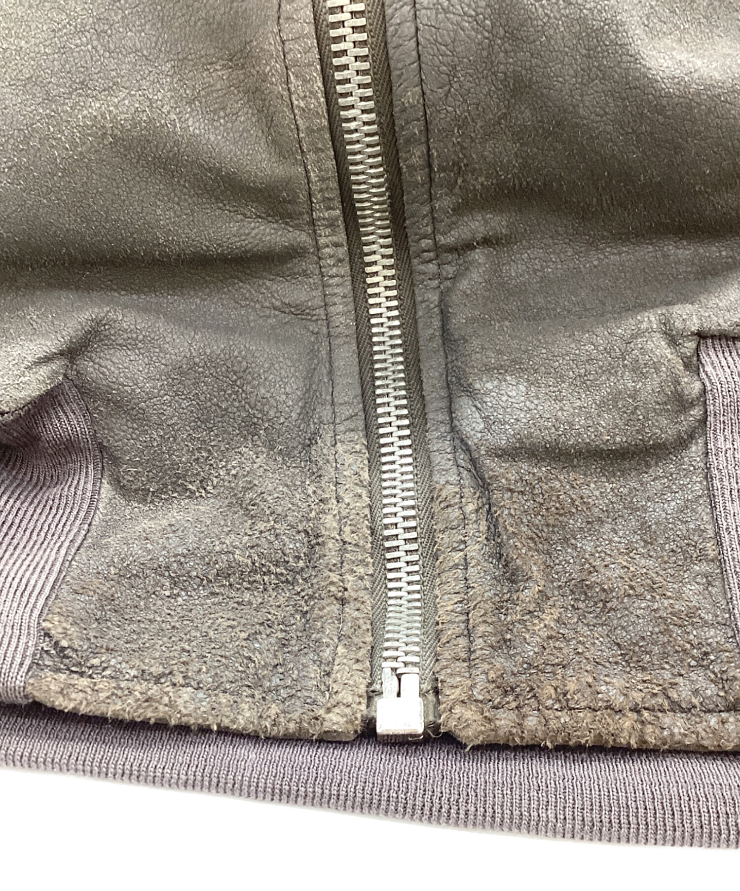 中古・古着通販】RICK OWENS (リックオウエンス) mollino レザー