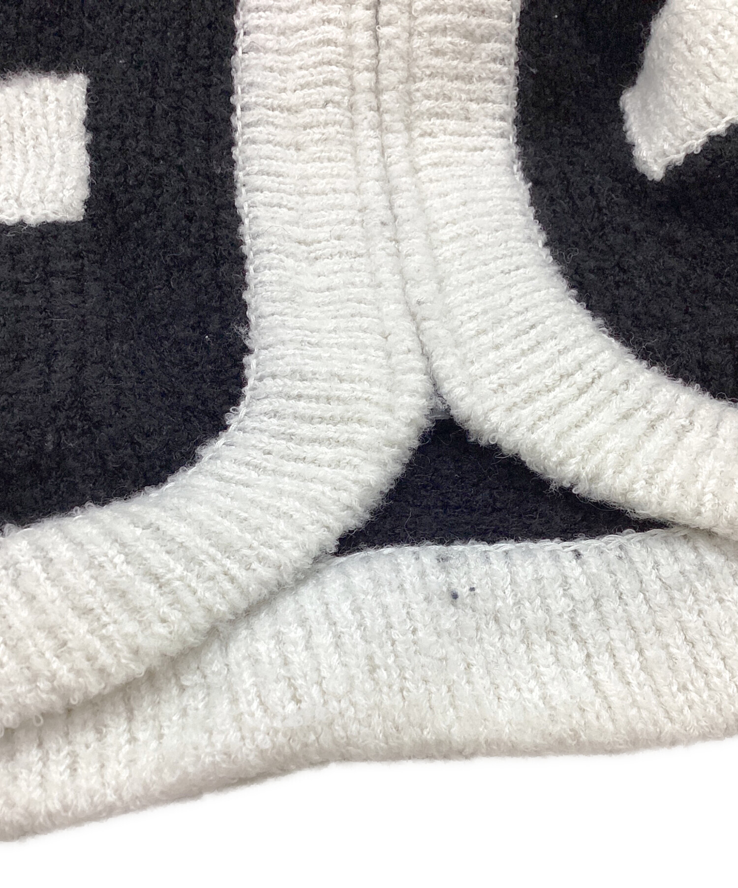 中古・古着通販】Andersson Bell (アンダーソンベル) B&W ZIP KNIT