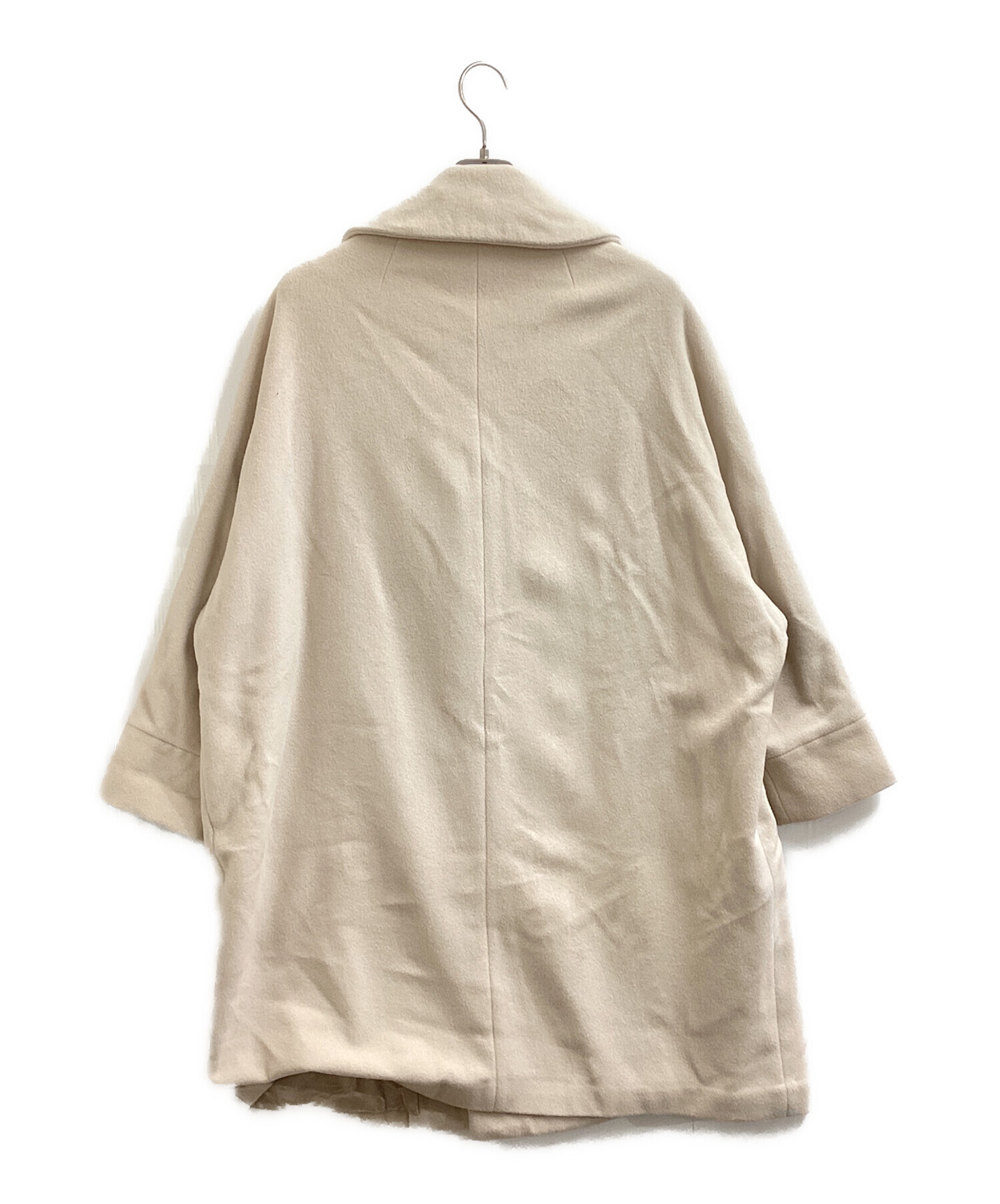 中古・古着通販】TICCA (ティッカ) カシミヤ混テントコート TAHA-326