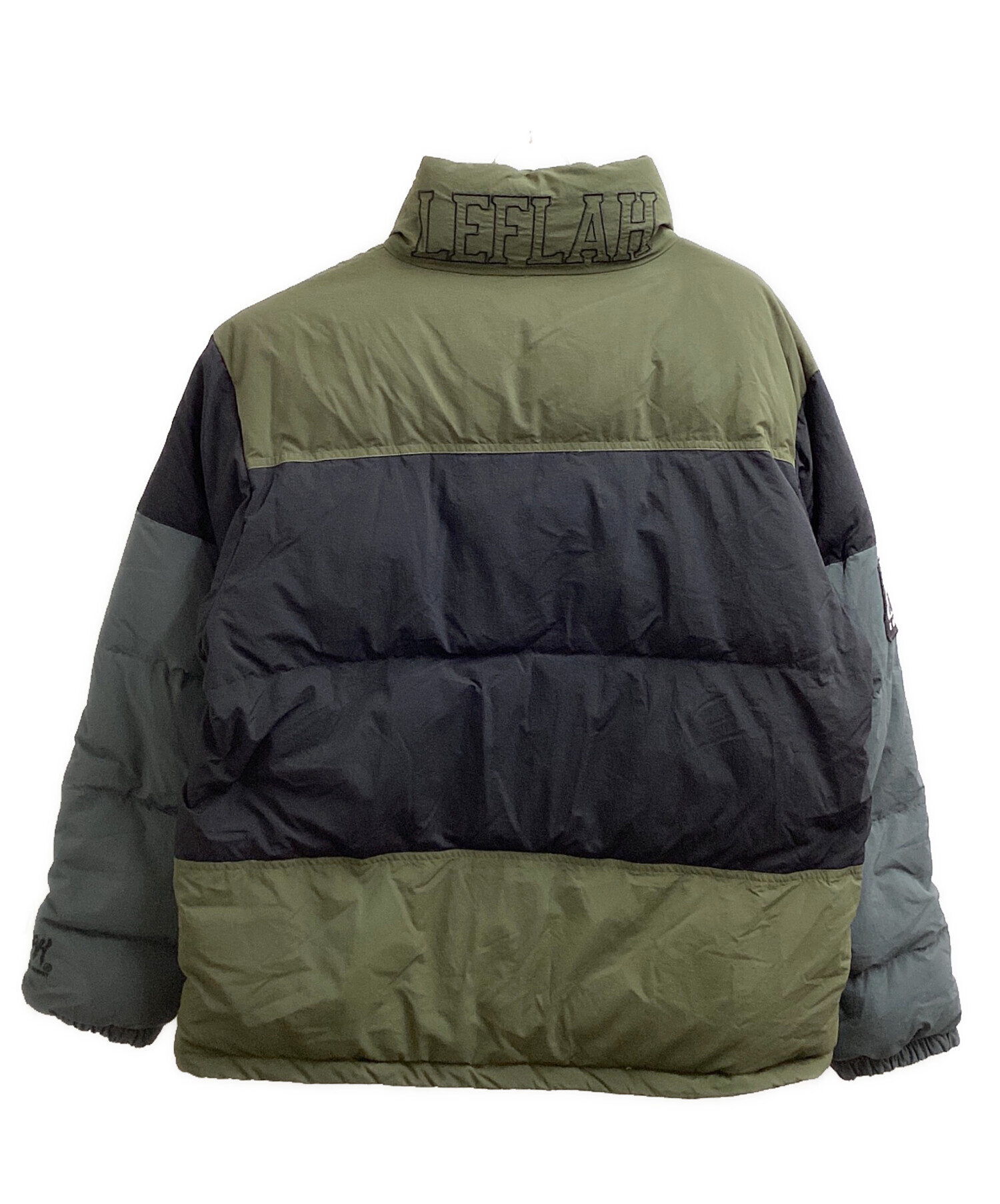 中古・古着通販】LEFLAH (レフラー) taslan nylon double zip down 