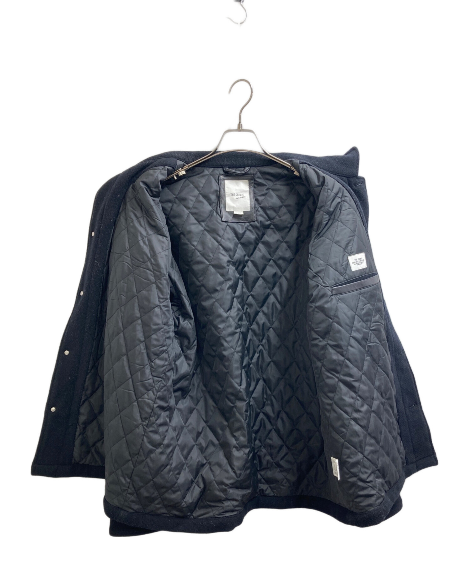 Jacket Zip-Front Wool-Blend Splittable L size JACKET SHIRT WOOL CRIMIE ジャケット・アウター in Vince | Outerwear & Jackets ジャケット・アウター