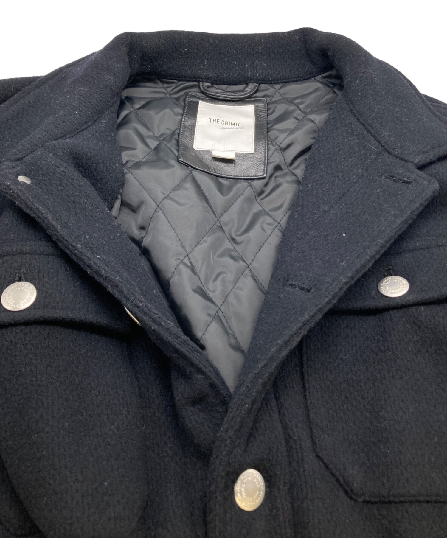 JACKET SHIRT WOOL CRIMIE ジャケット・アウター size Coat Up Zip Classic Jacket Blend Wool Mens Grant Swiss Alpine L ジャケット・アウター