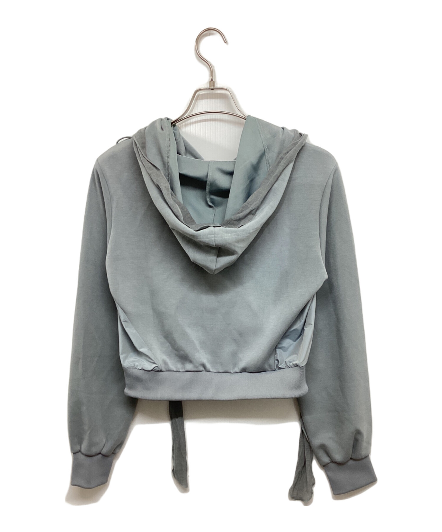 オホス マフラー フーディー Muffler Boxer Crop Hoodie 2 中古・古着 