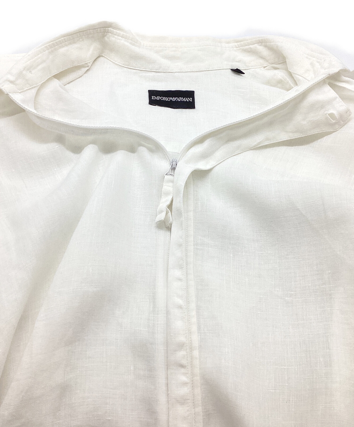 中古・古着通販】EMPORIO ARMANI (エンポリオアルマーニ) ジップリネン 