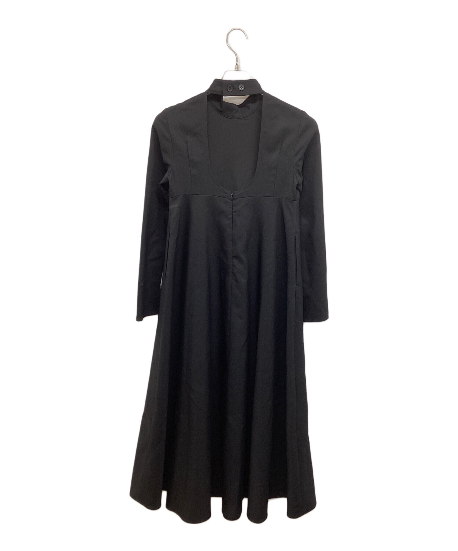 中古・古着通販】CLANE (クラネ) BACK OPEN VOLUME ONEPIECE 15112