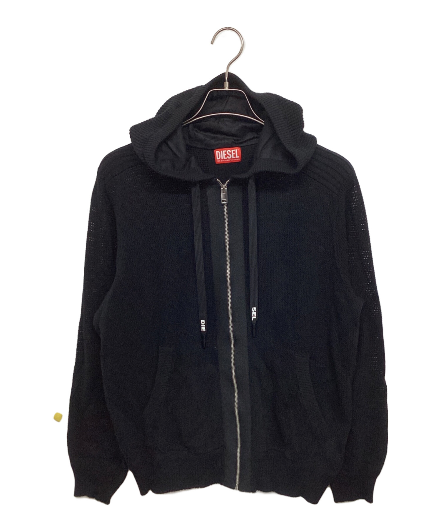 DIESEL (ディーゼル) メッシュジップニットパーカー K-LIDY-NEW 