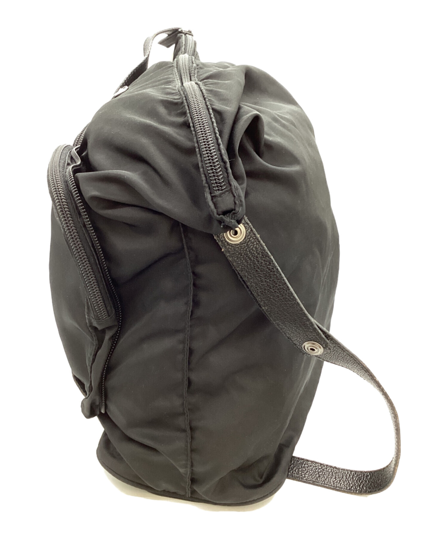 中古・古着通販】PRADA (プラダ) ショルダーバッグ 31/37 ブラック 