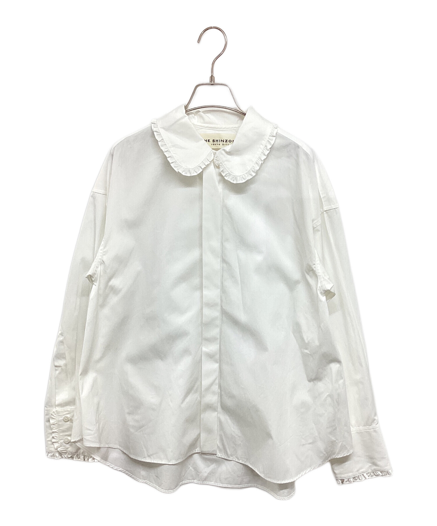 中古・古着通販】THE SHINZONE (ザ シンゾーン) コットンフリルカラー 