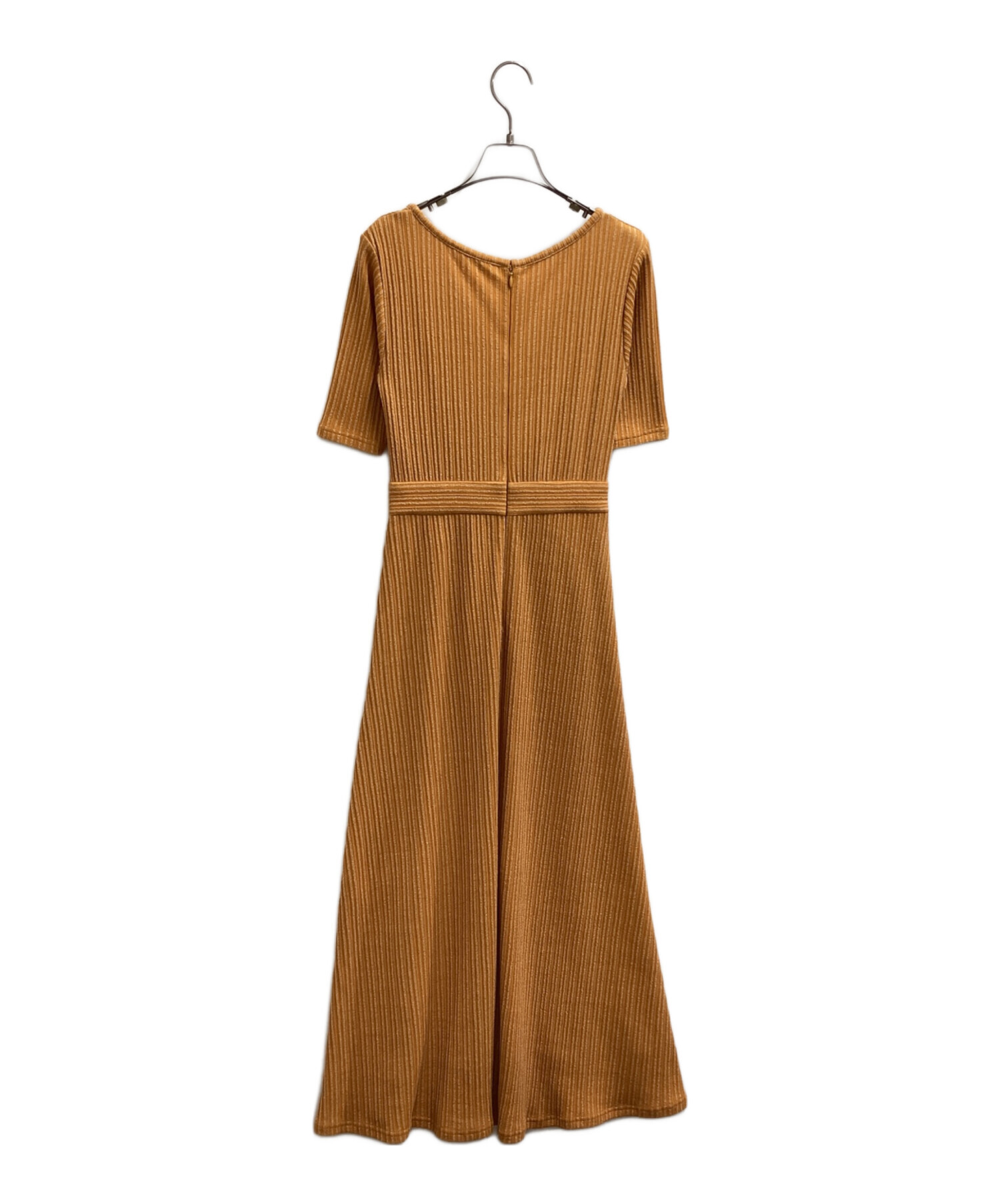 中古・古着通販】CLANE (クラネ) RIB CIRCULAR ONE PIECE / リブ
