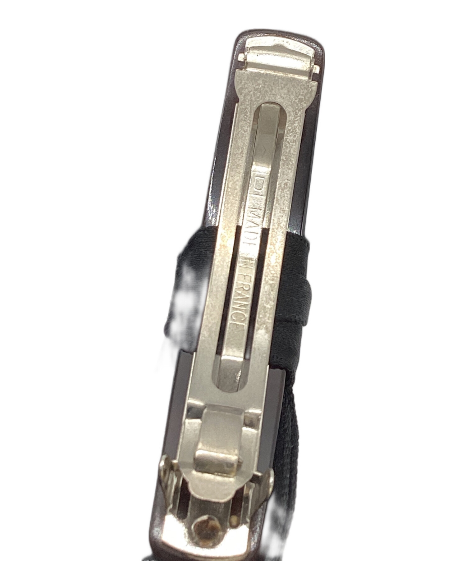 中古・古着通販】CHANEL (シャネル) リボンバレッタ ブラック