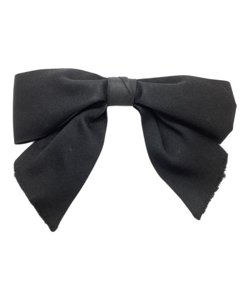 中古・古着通販】CHANEL (シャネル) リボンバレッタ ブラック