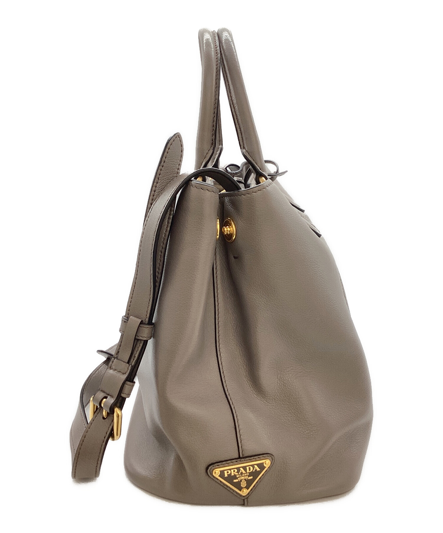 中古・古着通販】PRADA (プラダ) BORSA A MANO カーフレザートート
