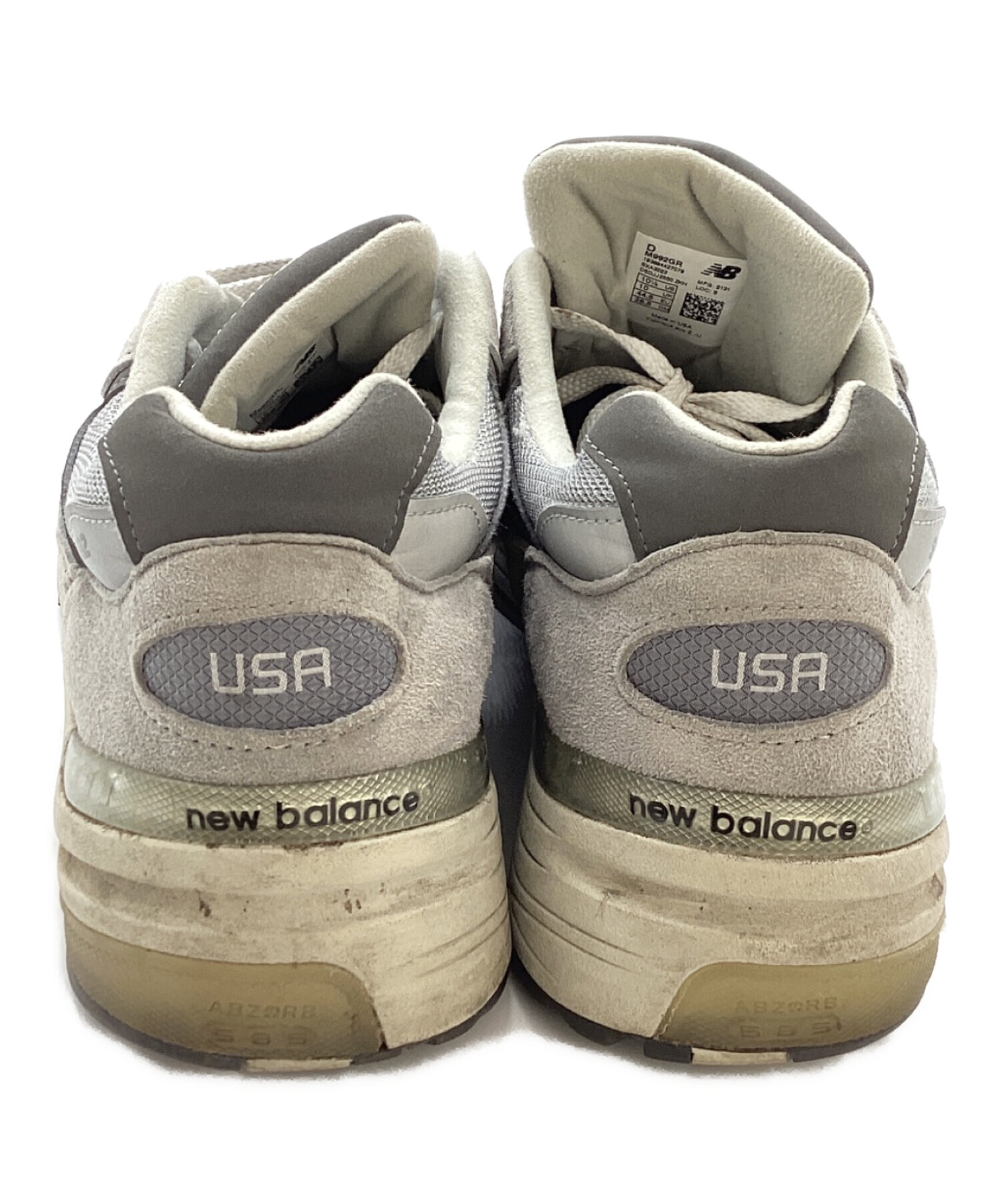 中古・古着通販】NEW BALANCE (ニューバランス) スニーカー M992GR  
