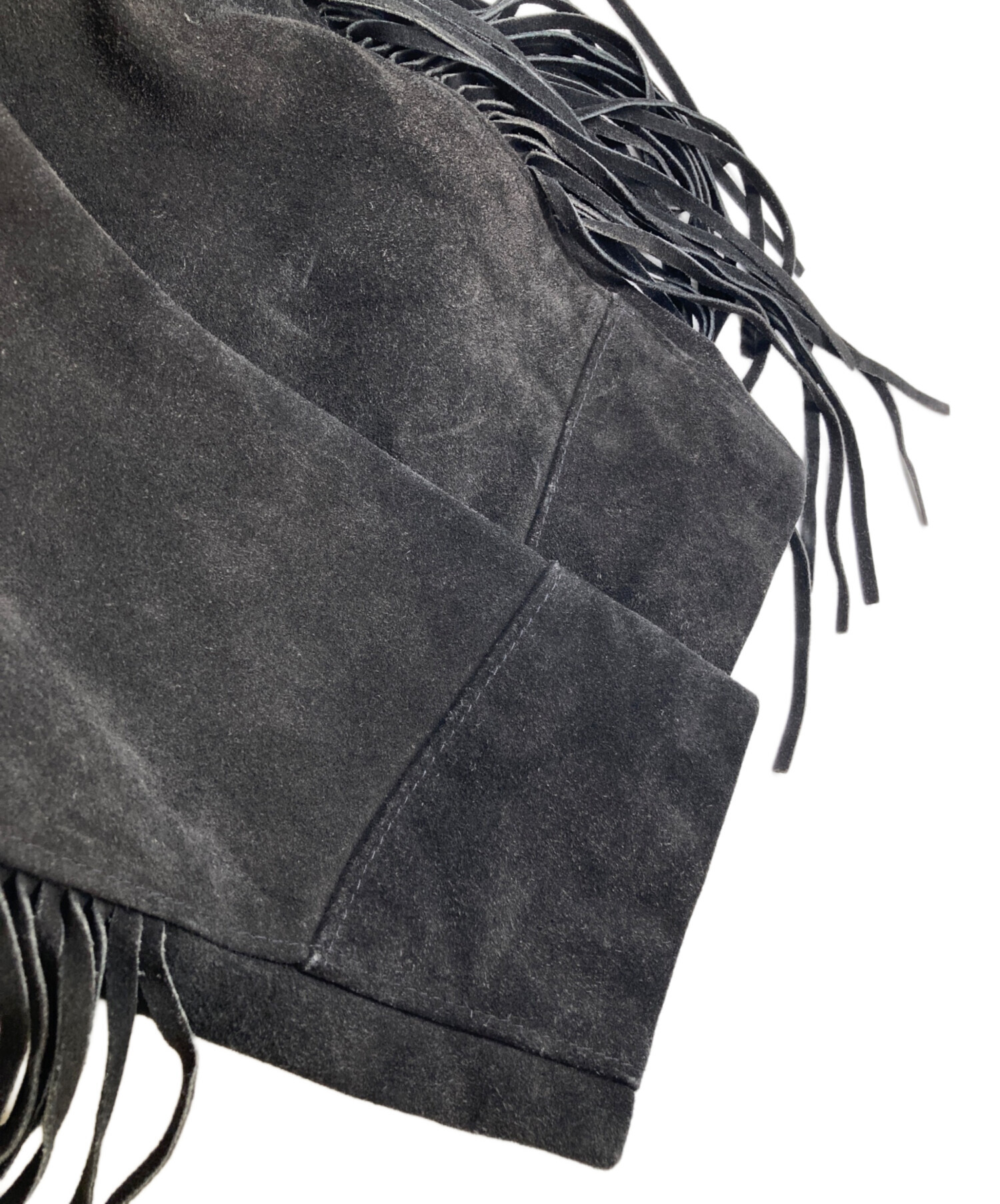 中古・古着通販】Schott (ショット) スエード フリンジ ウエスタン