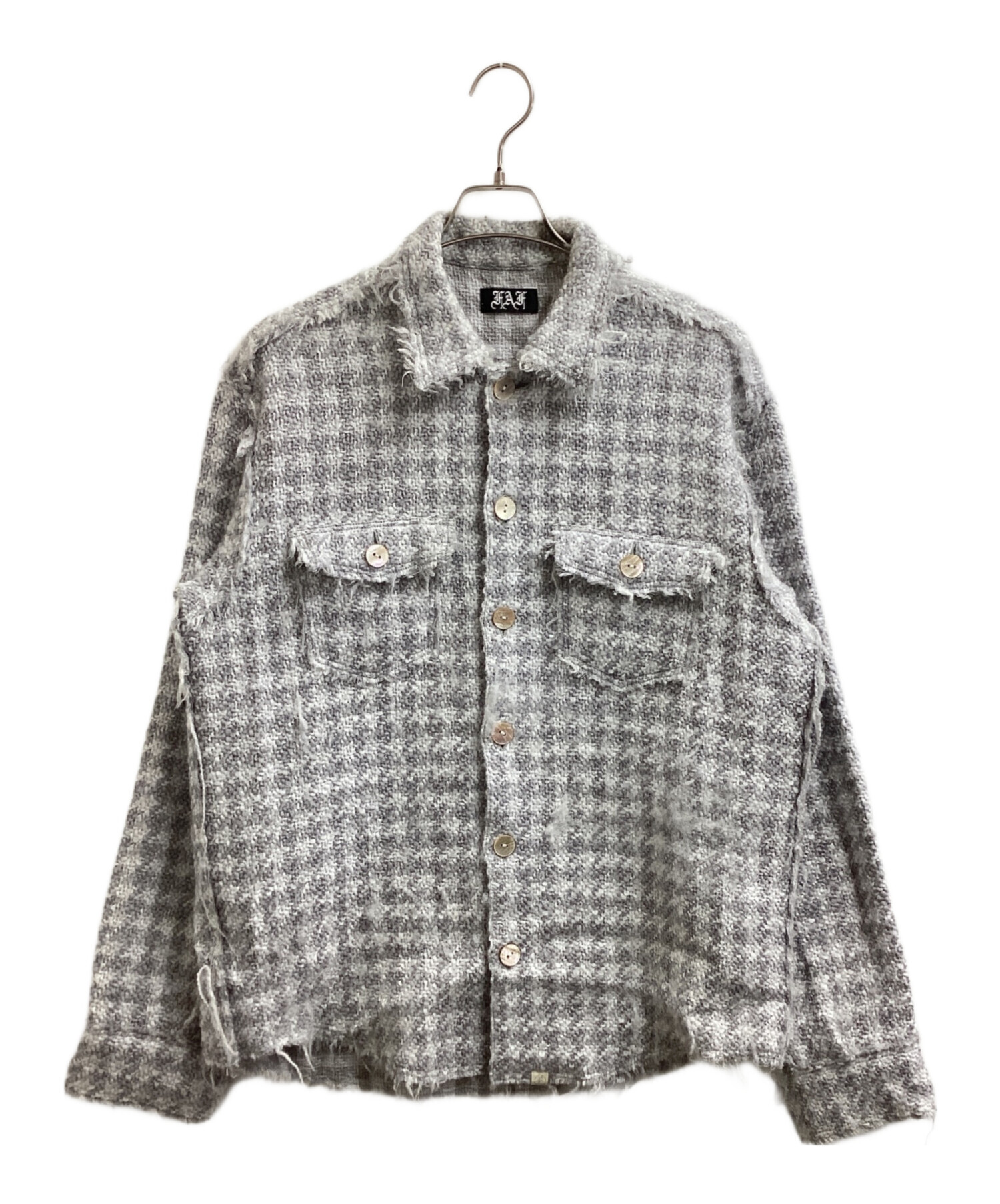 中古・古着通販】FAF (エフエーエフ) ニットシャツ / knit shirt 