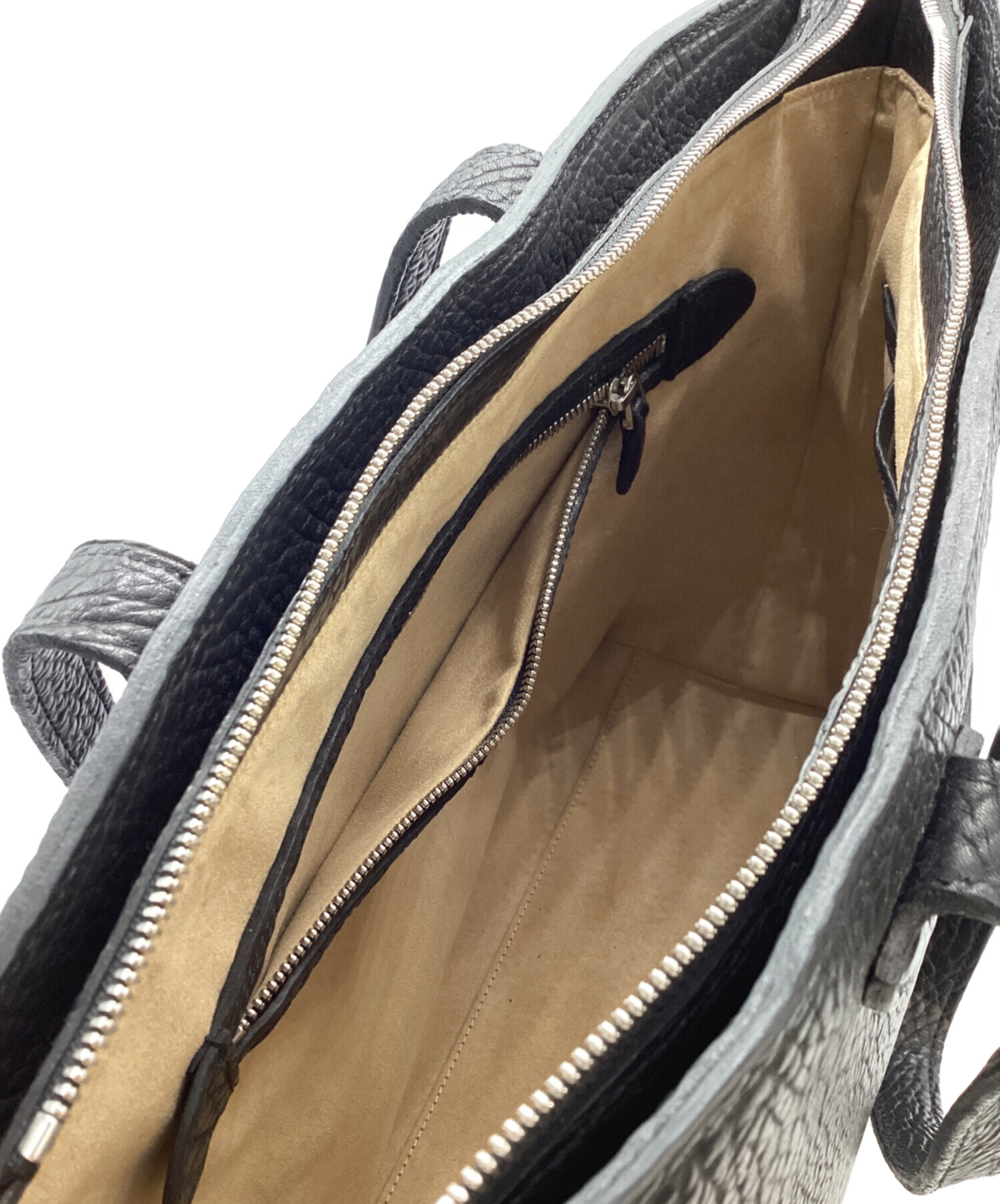 中古・古着通販】GANZO (ガンゾ) イレギュラーシュリンク トートバッグ