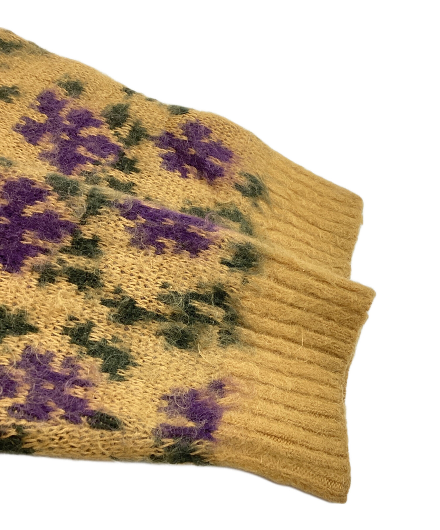 【希少サイズ！入手困難！！】Needles 23aw モヘアカーディガン Needles/ニードルズ Mohair Cardigan - Argyle モヘアカーディガン