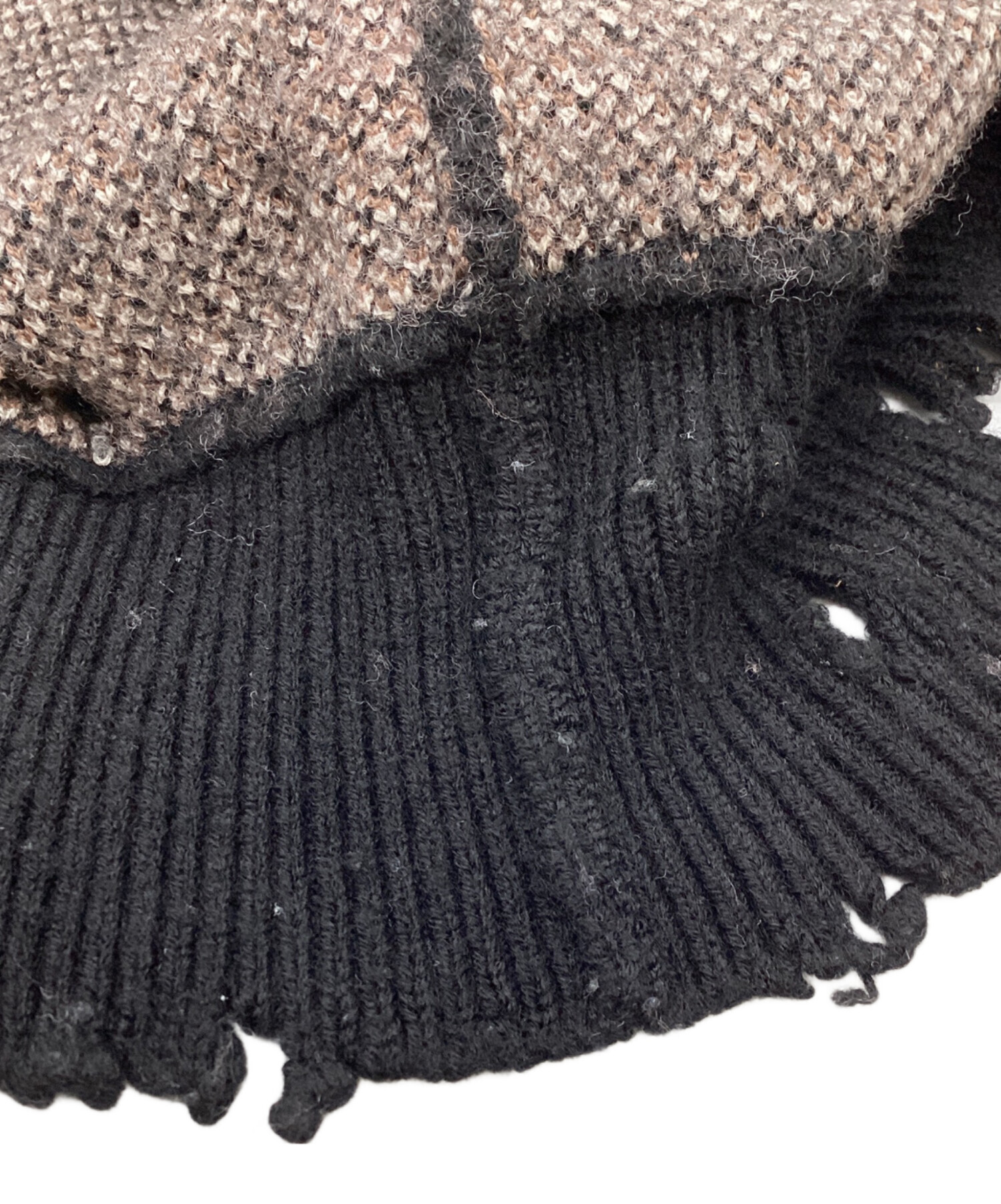 ANCELLMアンセルム DS KNIT ANCELLM - DAMAGE KNIT | GREEN | ダメージニット | NapsNote