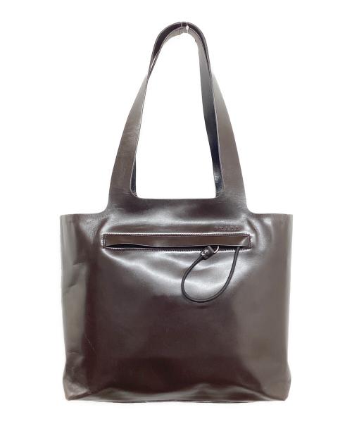 中古・古着通販】PRADA (プラダ) レザー ショッピングトートバッグ