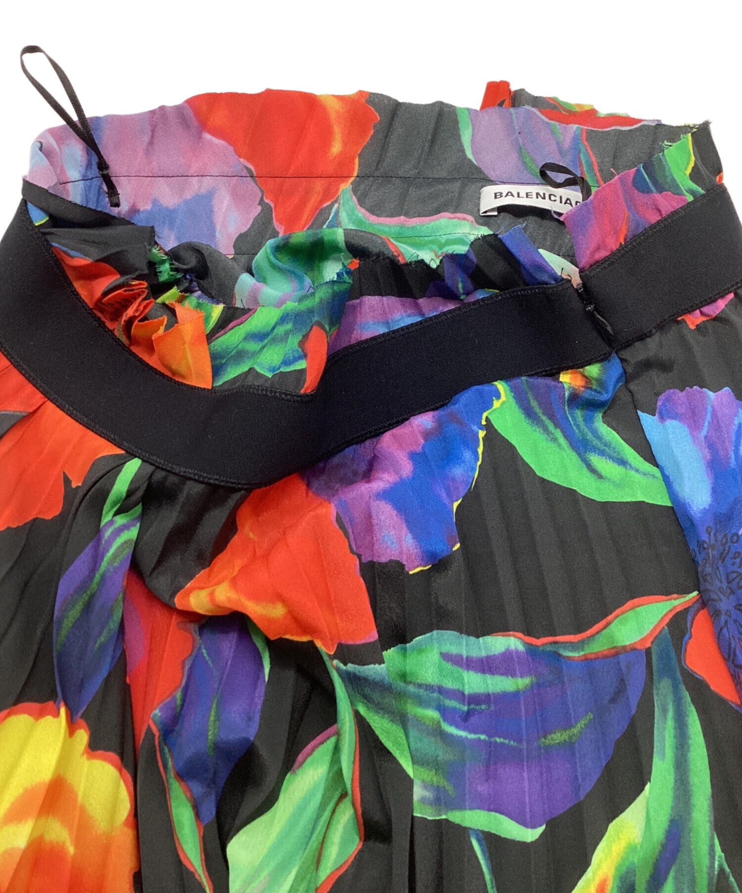中古・古着通販】BALENCIAGA (バレンシアガ) アシンメトリー プリーツ