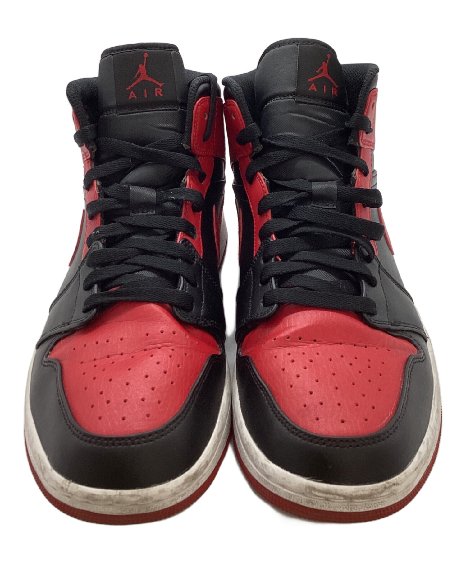 NIKE/スニーカー/554724-074/AIR JORDAN 1 MID/レッド NIKE/スニーカー/554724-074/AIR JORDAN 1 MID/レッド