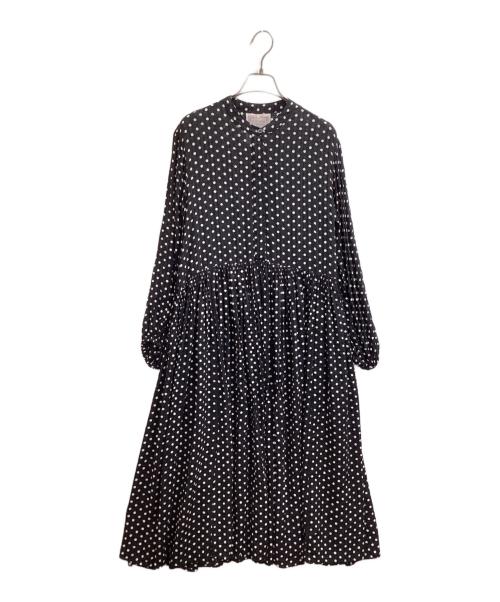 中古・古着通販】BEARDSLEY (ビアズリー) ドットギャザーワンピース
