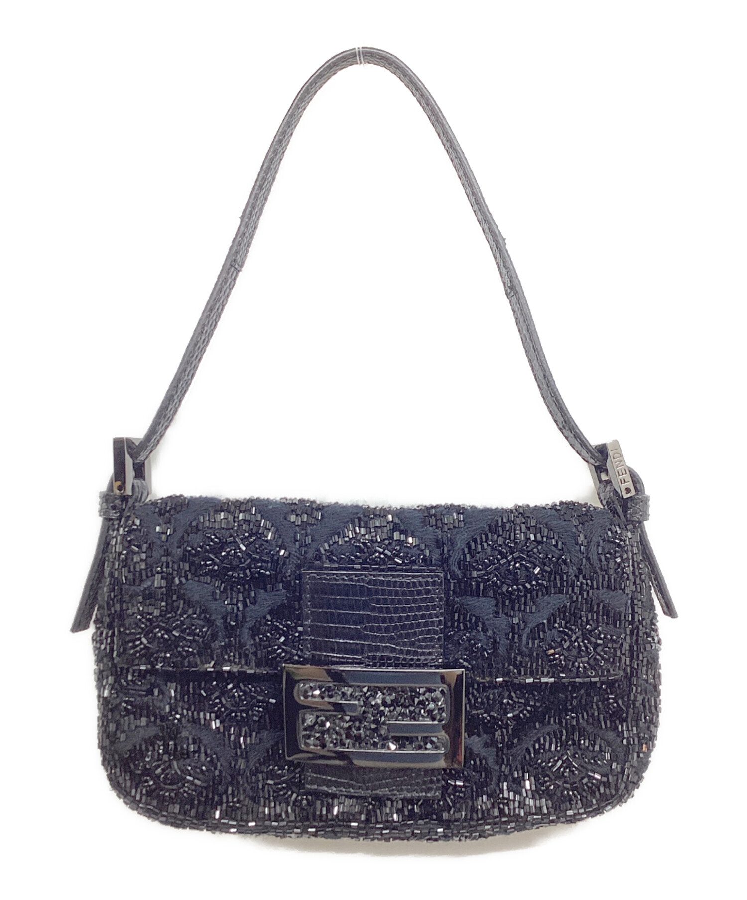 中古・古着通販】FENDI (フェンディ) マンマバケットビーズバッグ 2370