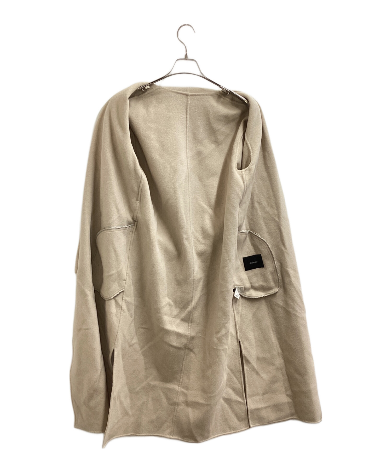 中古・古着通販】allureville (アルアバイル) カシミヤ混リバー 