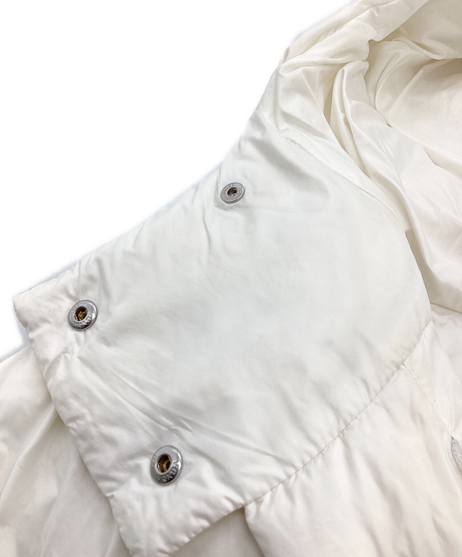 中古・古着通販】PRADA (プラダ) コンバーチブル クロップド ダウン